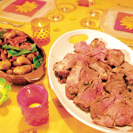 Gigot d'agneau en croûte - recette de Pâques