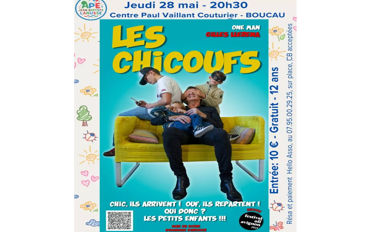 Gilles Llerena interprète « Les Chicoufs »