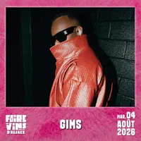 Gims à la Foire aux Vins d'Alsace 2026 DR