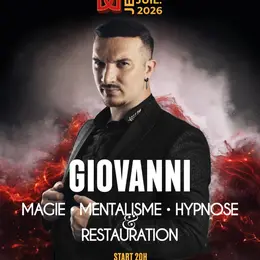Giovanni – Soirée Magie, Mentalisme & Hypnose
