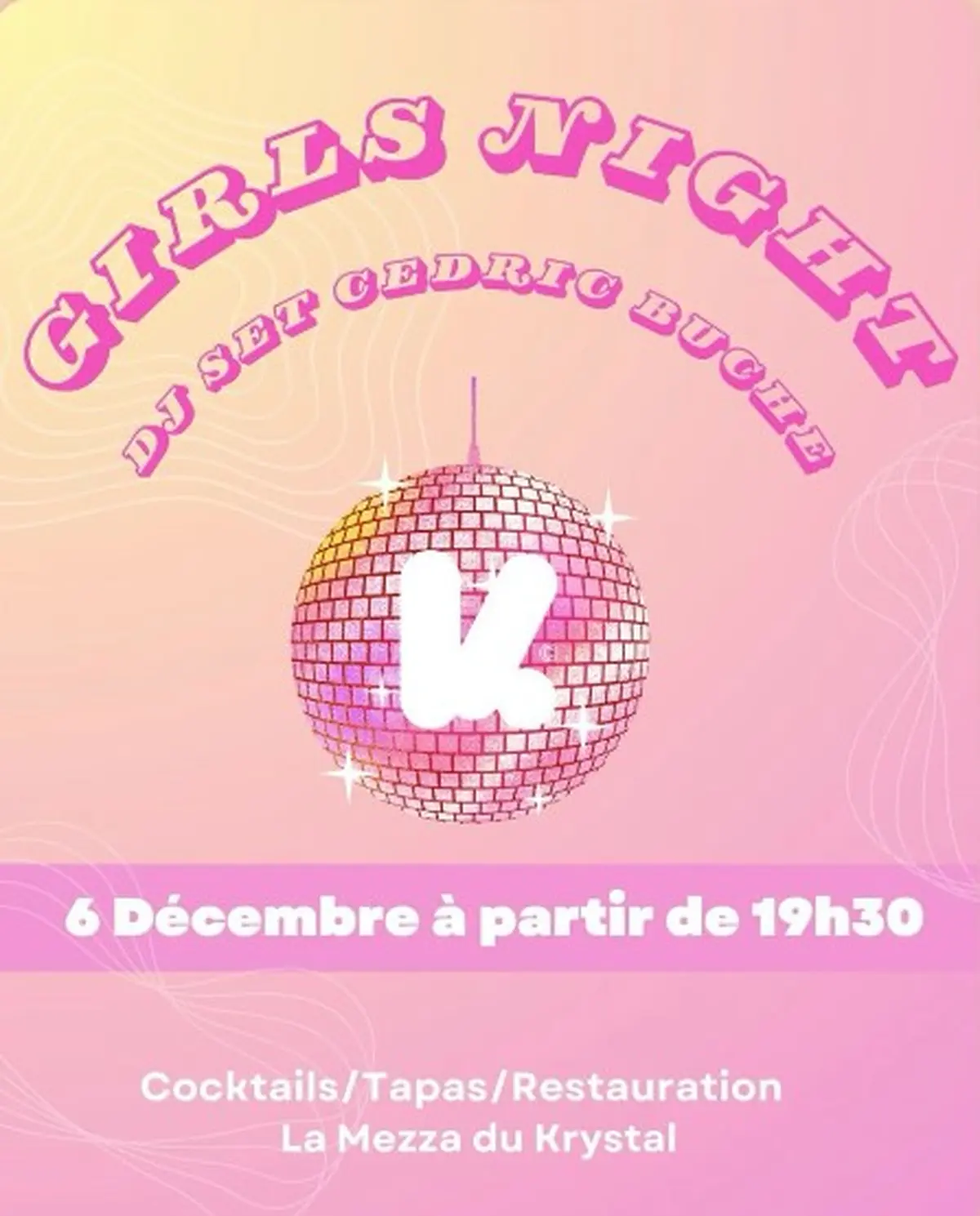 Girls Night - La Mezza du Krystal