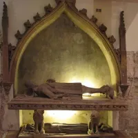 Le gisant du tombeau des comtes de Werd est d'une valeur artistique inestimable DR