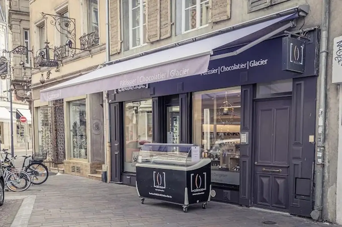 La jolie devanture de Cabosse, une vraie madeleine de Proust.