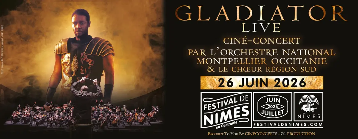 Gladiator Live aux Arènes de Nîmes