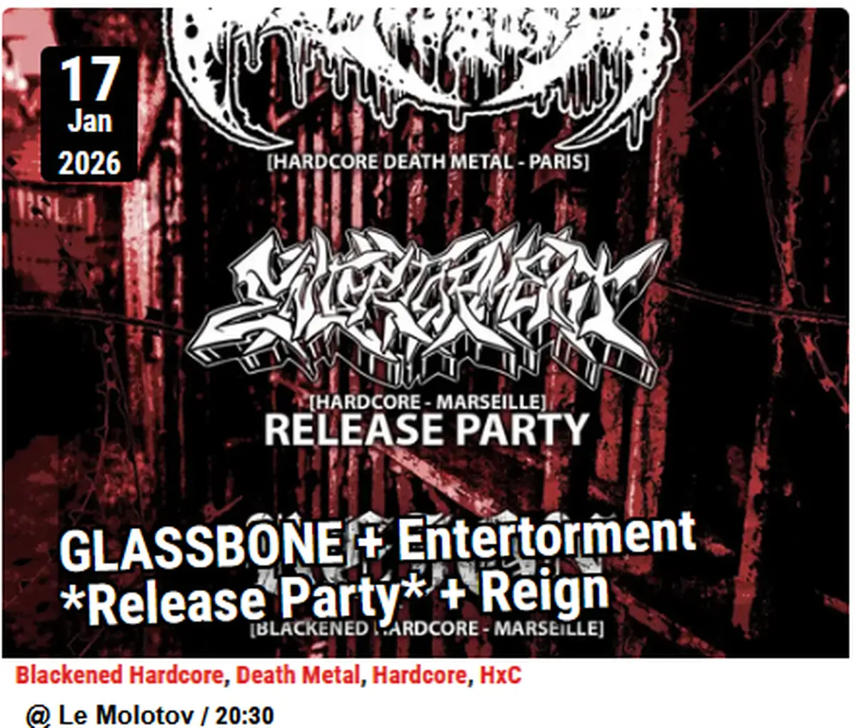 Glassbonne+EntertornementRelease Party+Reign