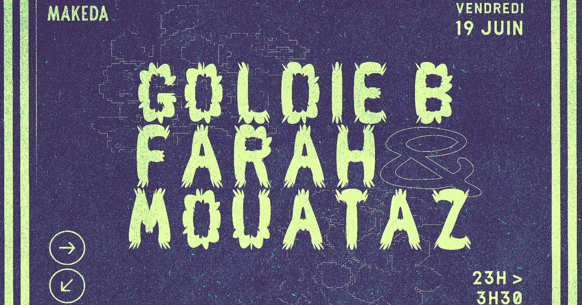 Goldie B Invite Farah & Mouataz