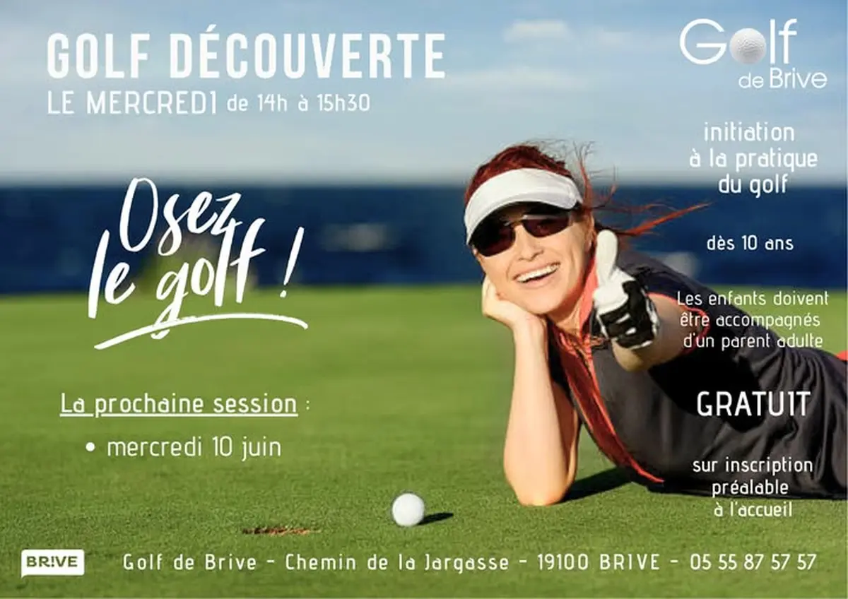 Golf découverte au Golf municipal de Planchetorte