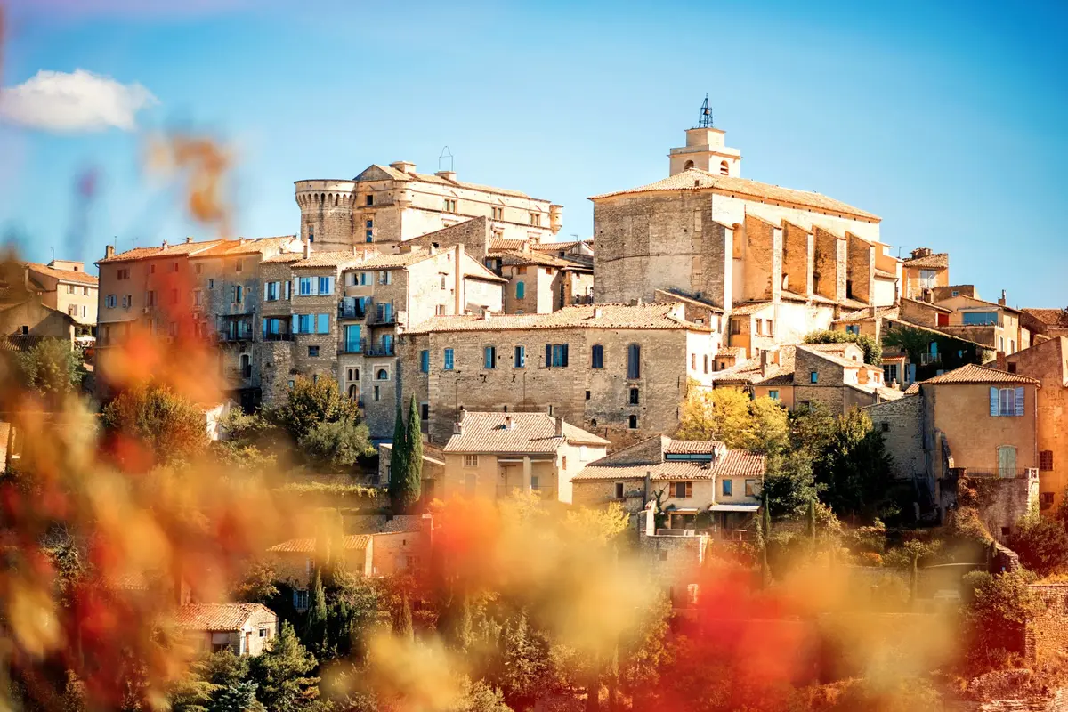 Gordes en automne