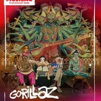 Gorillaz est la 5e tête d'affiche révélée par le festival Musilac pour 2026 DR