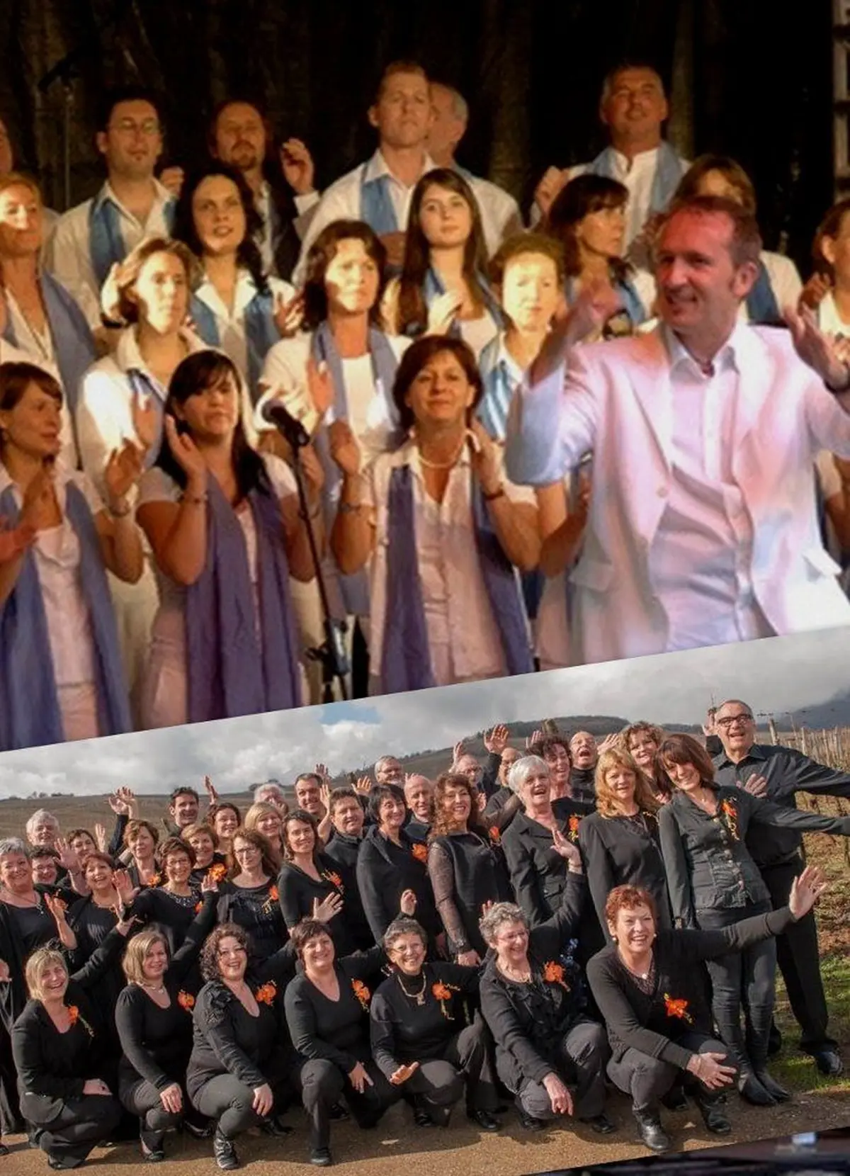 Les Gospel’s Rejoicing et le Gospelchor Grenzenlos