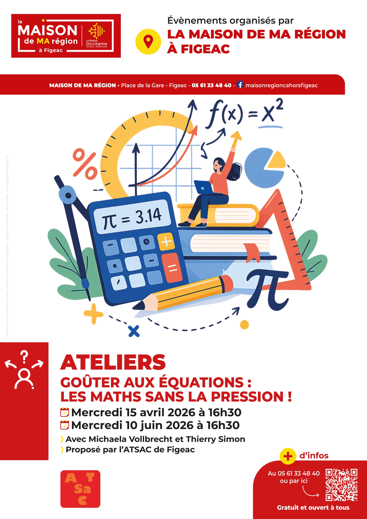 Goûter aux équations : les maths sans la pression