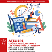 Goûter aux équations : les maths sans la pression