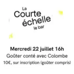 Goûter conté avec Colombe