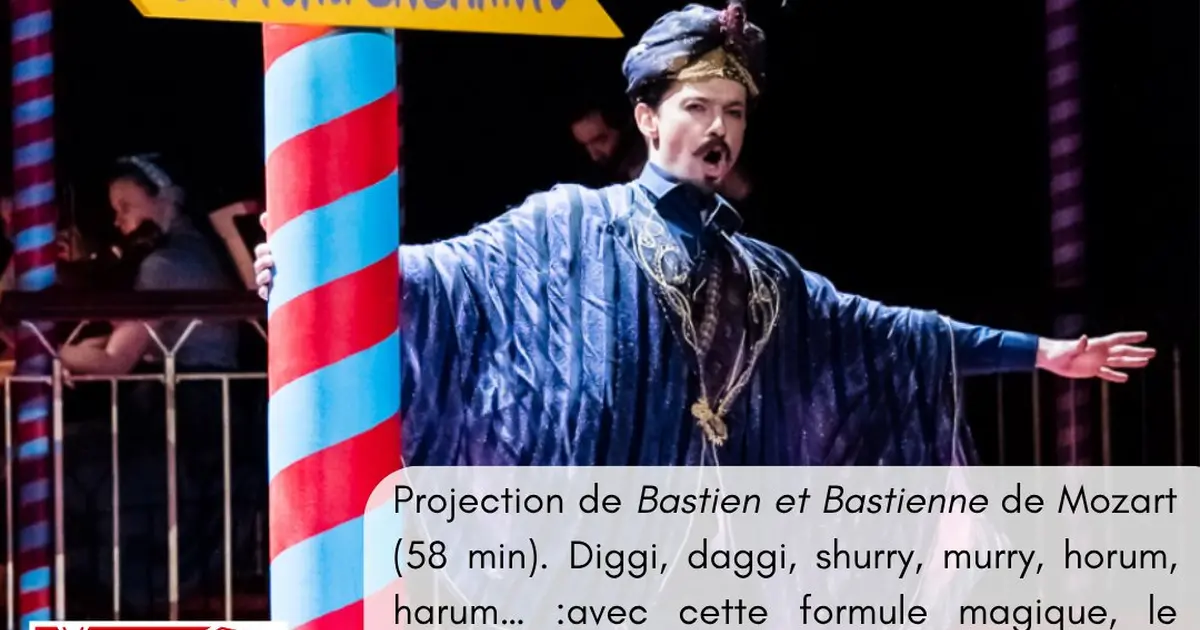 Goûter d'exception - Projection Bastien et Bastienne