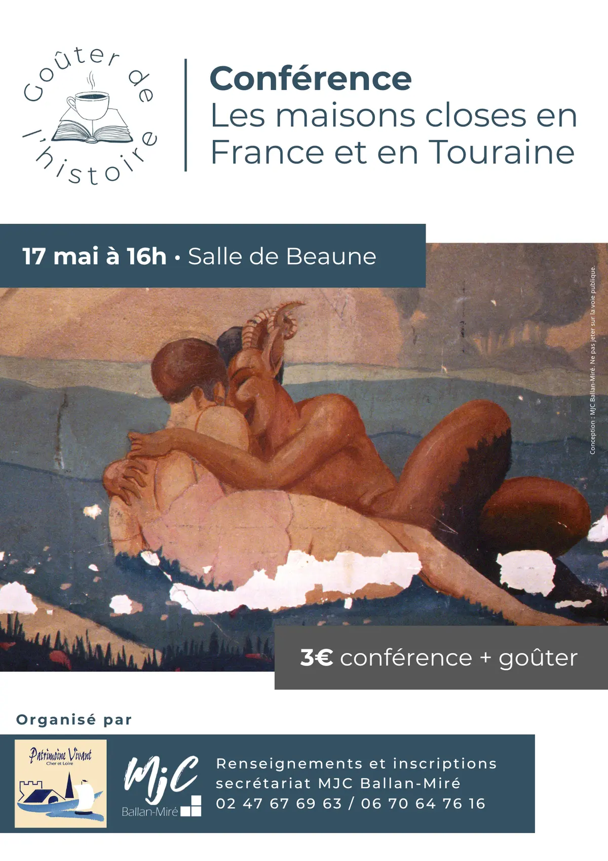 Goûter de l'histoire : les maisons closes en France et en Touraine