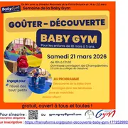 Goûter-Découverte BABY Gym
