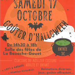 Goûter et animations d'Halloween