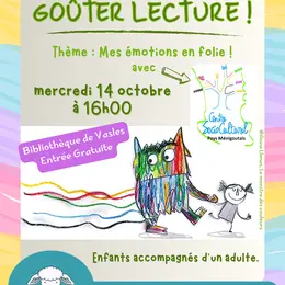 Goûter lecture Mes émotions