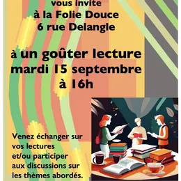 Goûter Lecture - par l'association CLEF