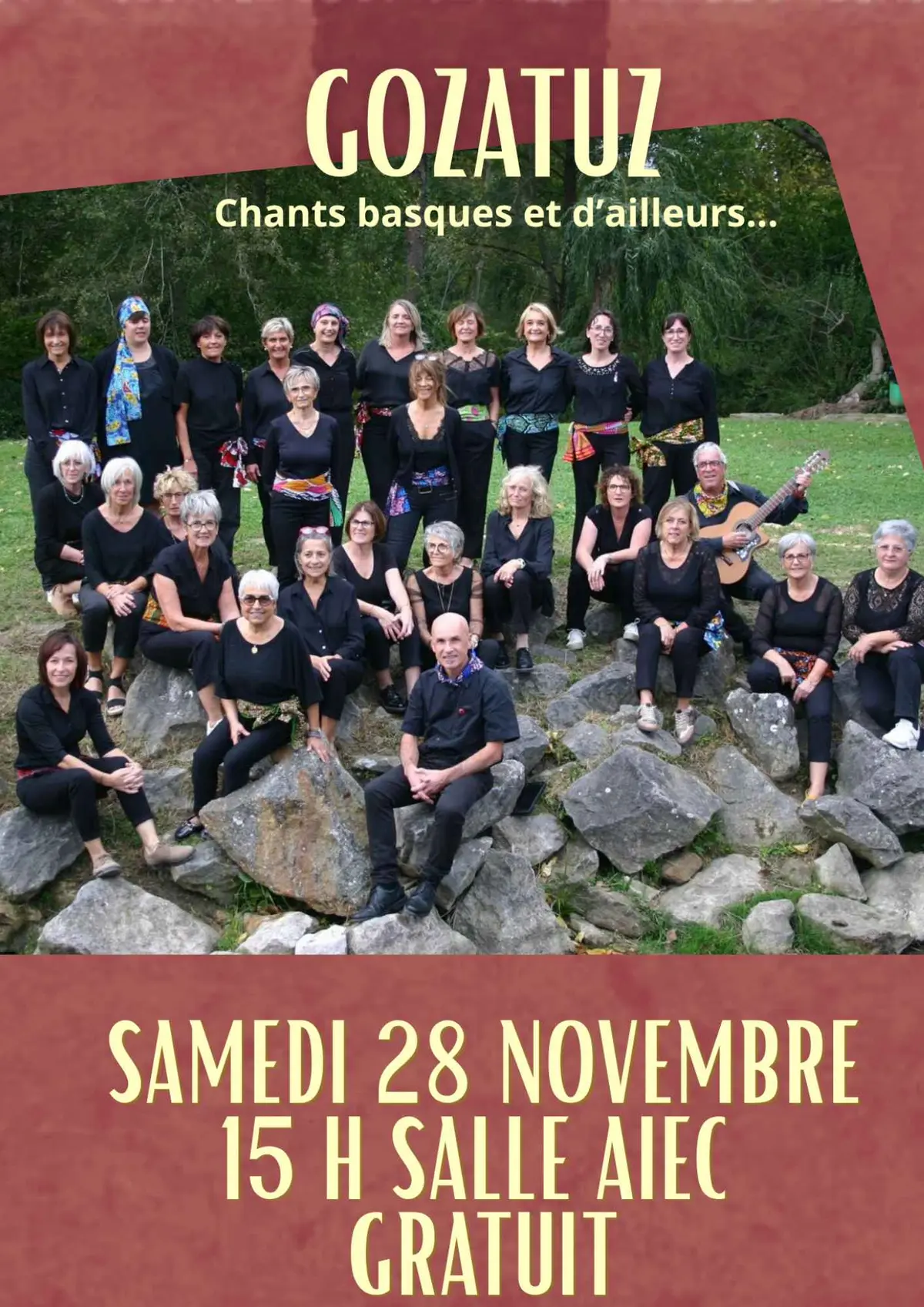 Gozatuz, chants basques et d'ailleurs...