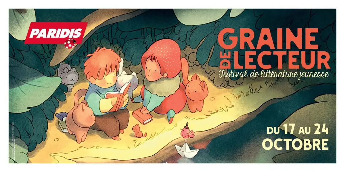 Graine de Lecteur 2026… une semaine dédiée aux enfants à Paridis