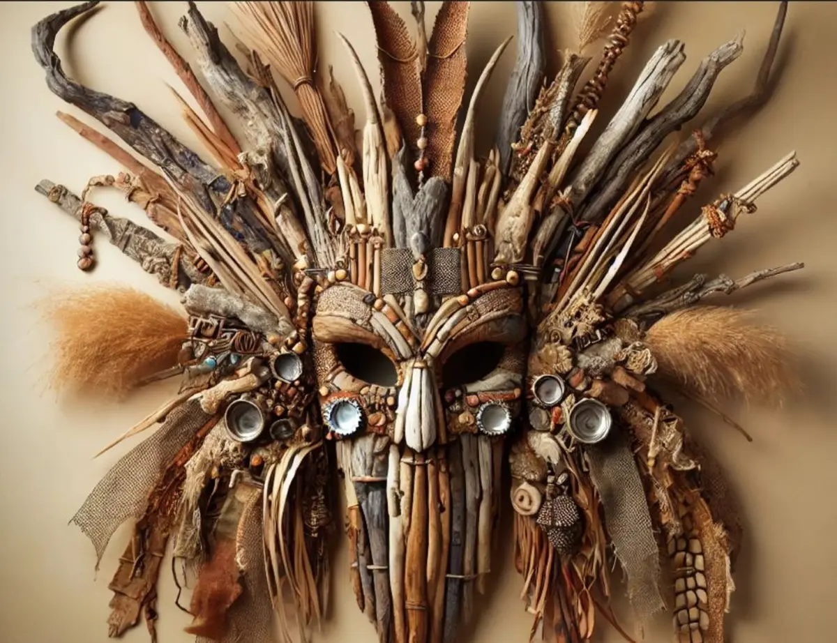 Graines de Moutards, atelier créatif à Figeac : le masque en fête !