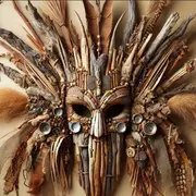 Graines de Moutards, atelier créatif à Figeac : le masque en fête !