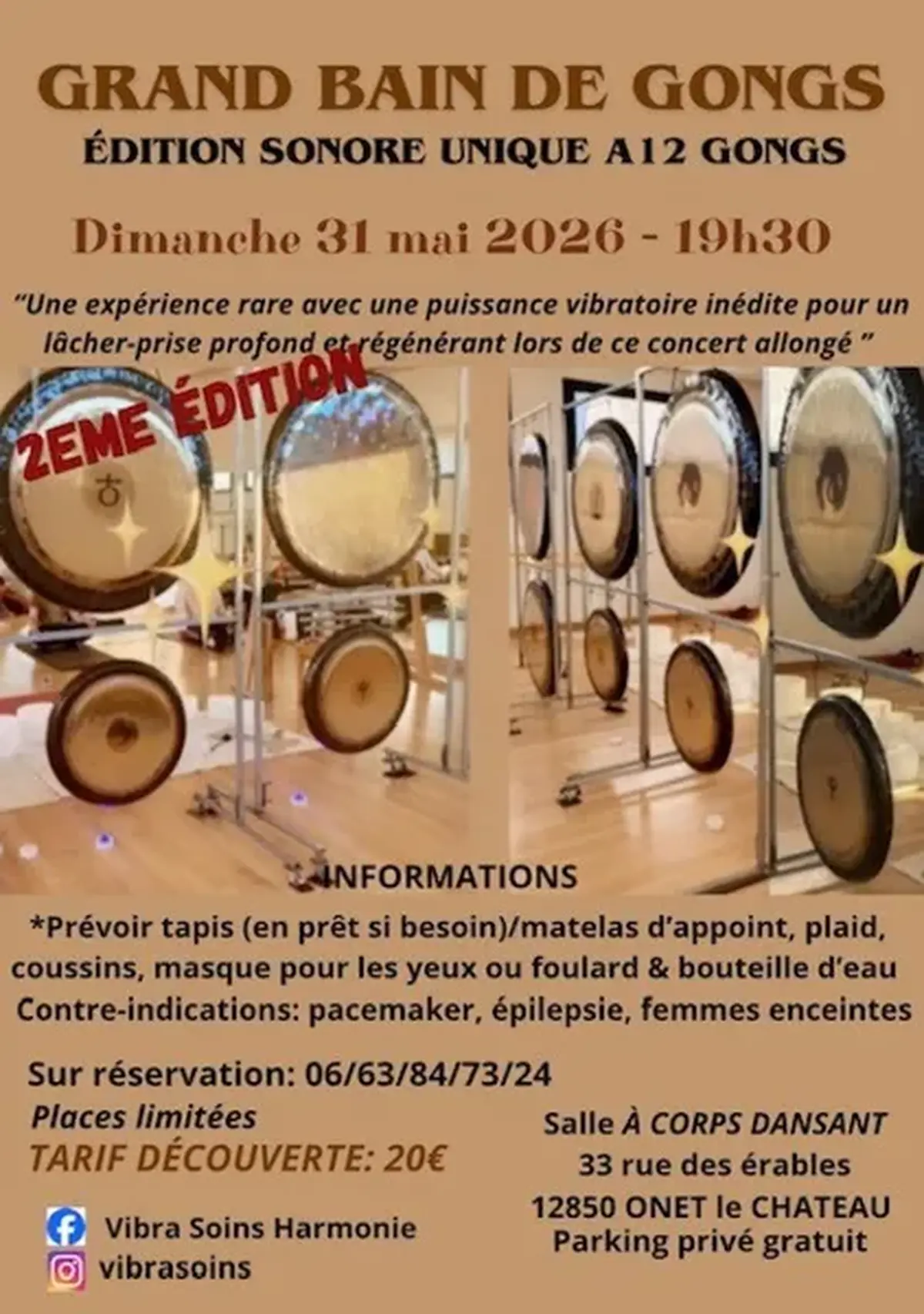 Grand bain de Gongs