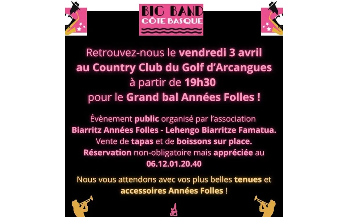 Grand bal années folles
