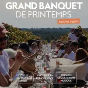 Grand Banquet de Printemps dans les Vignes au Domaine Bargemone