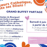 Grand buffet partagé