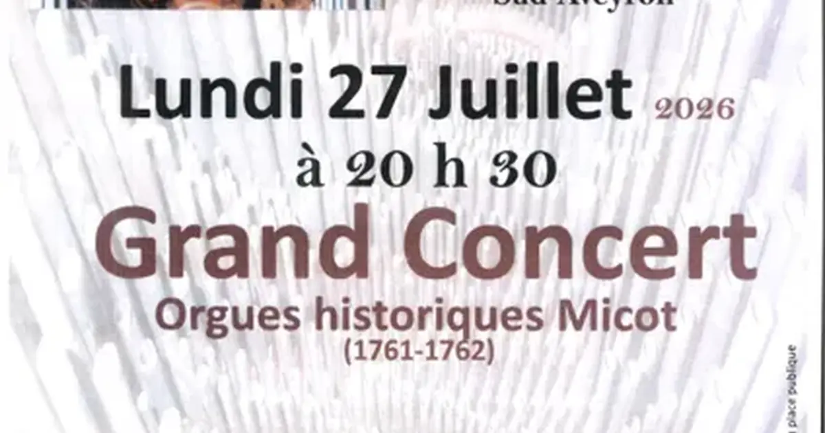 Grand Concert : Orgues historiques de Micot