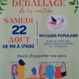 Grand déballage de la rentrée