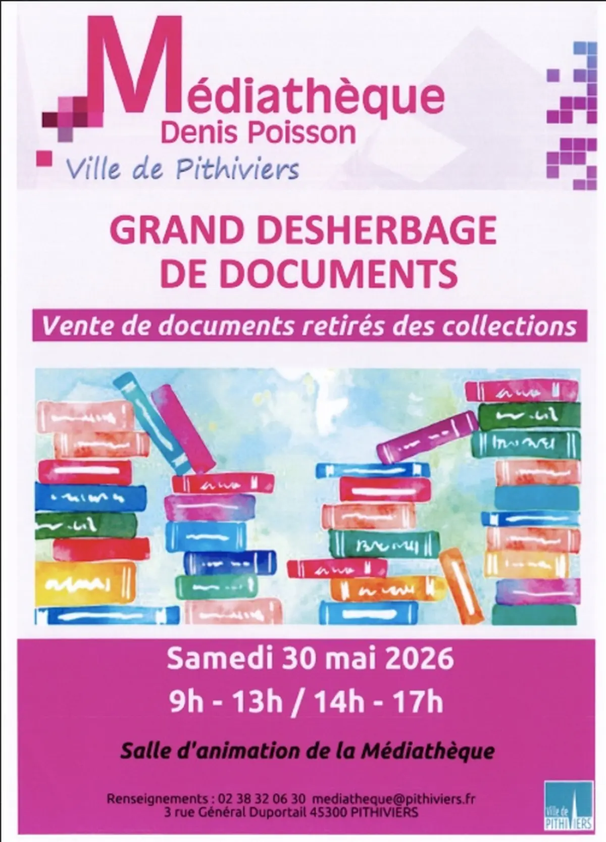 Grand désherbage de documents