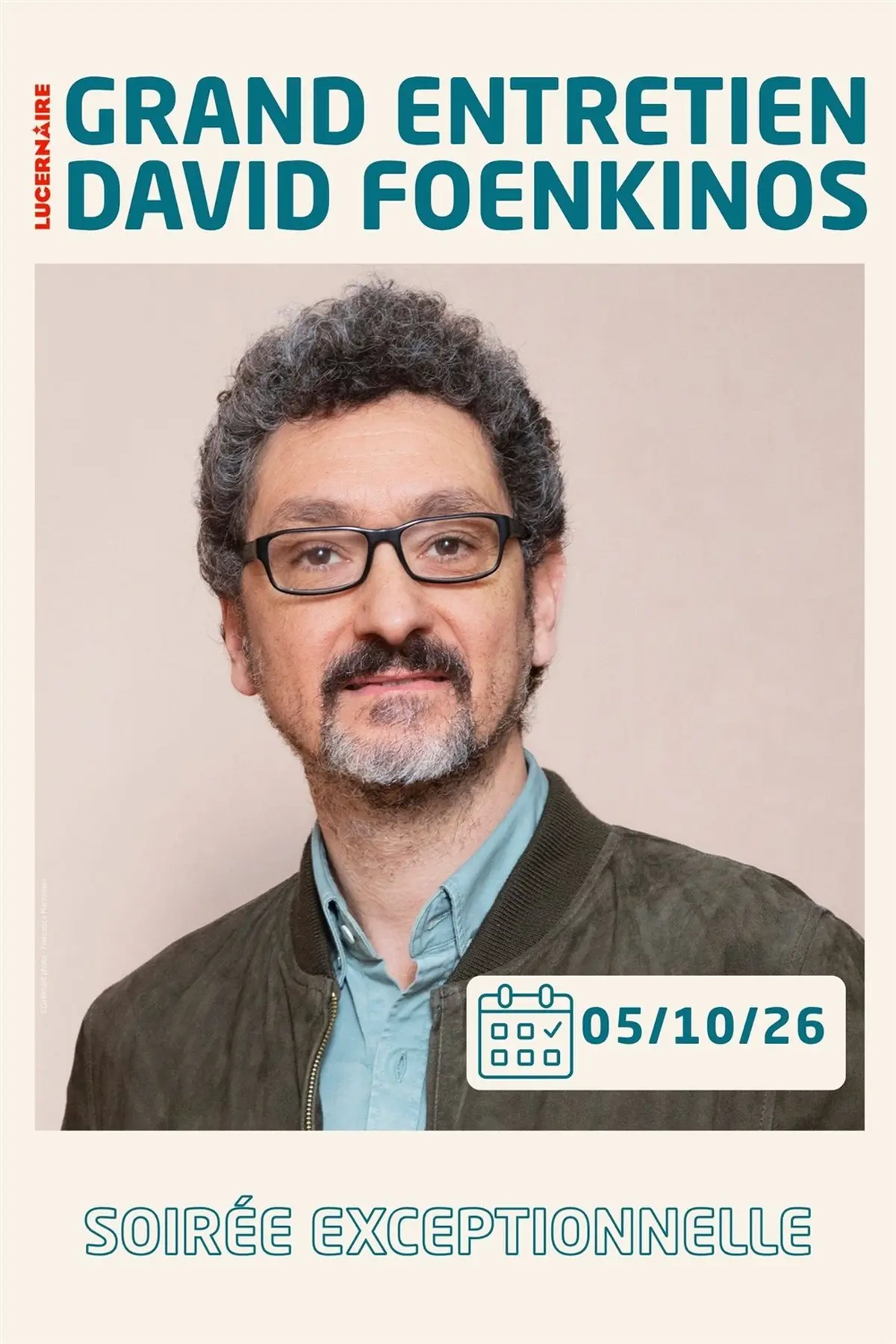 Grand Entretien avec David Foenkinos