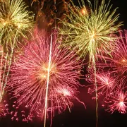 Grand feu d'artifice