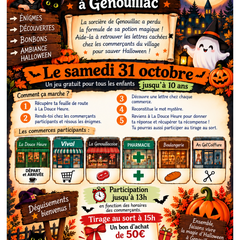 Grand jeu de piste d'Halloween