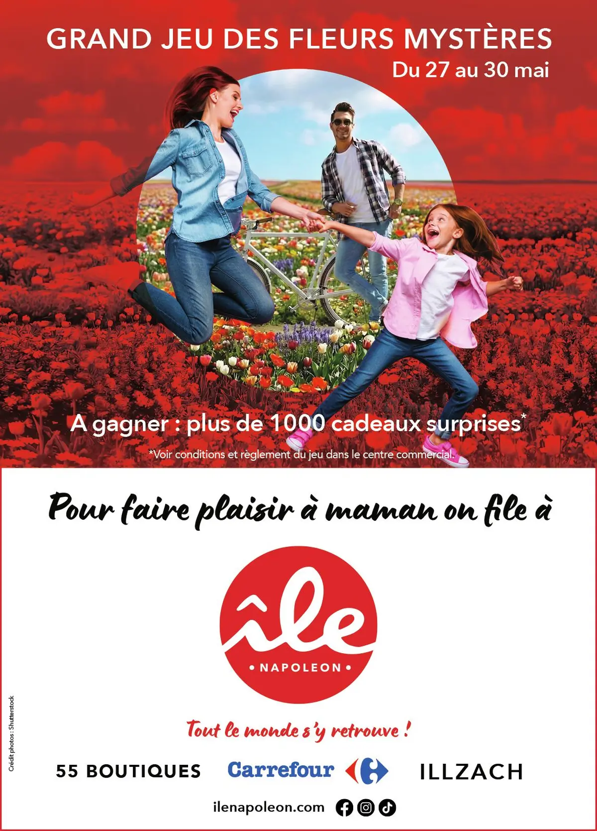 Pour la fête des mères, on file à Île Napoléon : grand jeu des Fleurs mystères du 27 au 30 mai