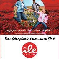 Pour la fête des mères, on file à Île Napoléon : grand jeu des Fleurs mystères du 27 au 30 mai DR