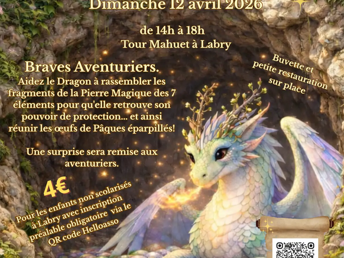 Grand jeu la légende du dragon de Pâques