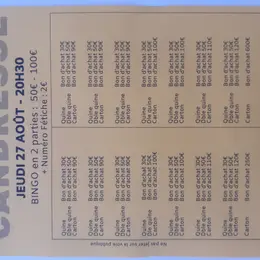 Grand loto bingo des fêtes