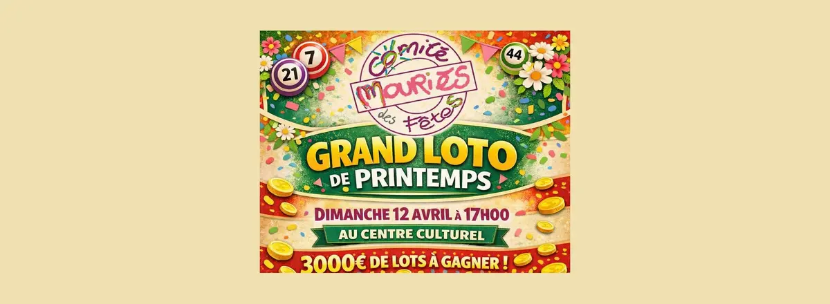 Grand loto de printemps
