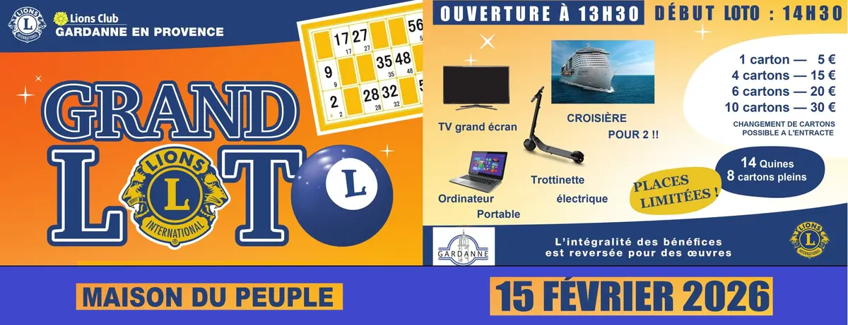 Grand Loto du Lions Club