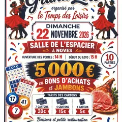 Grand Loto Le Temps des Loisirs