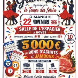 Grand Loto Le Temps des Loisirs