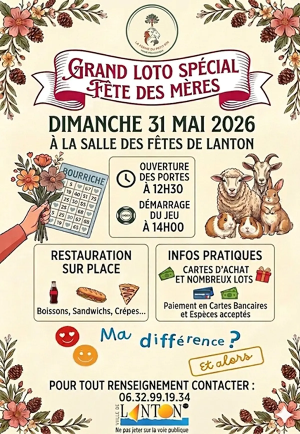Grand Loto Spécial Fêtes des Mères