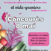 Grand marché fleurs et plants/vide greniers