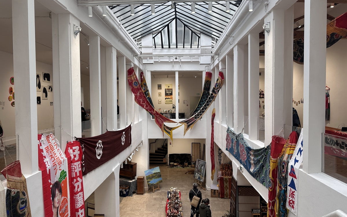 Espace intérieur de la galerie 116 Rue de Turenne /