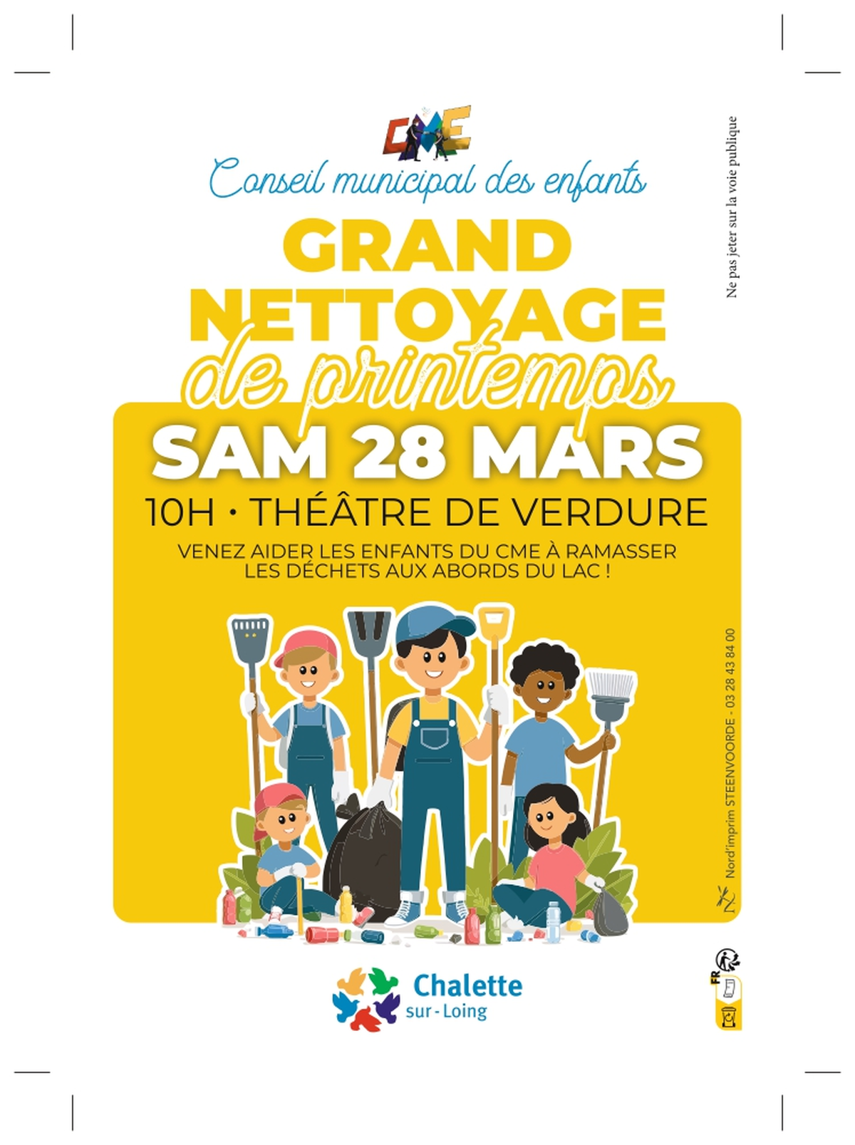 Grand nettoyage du lac