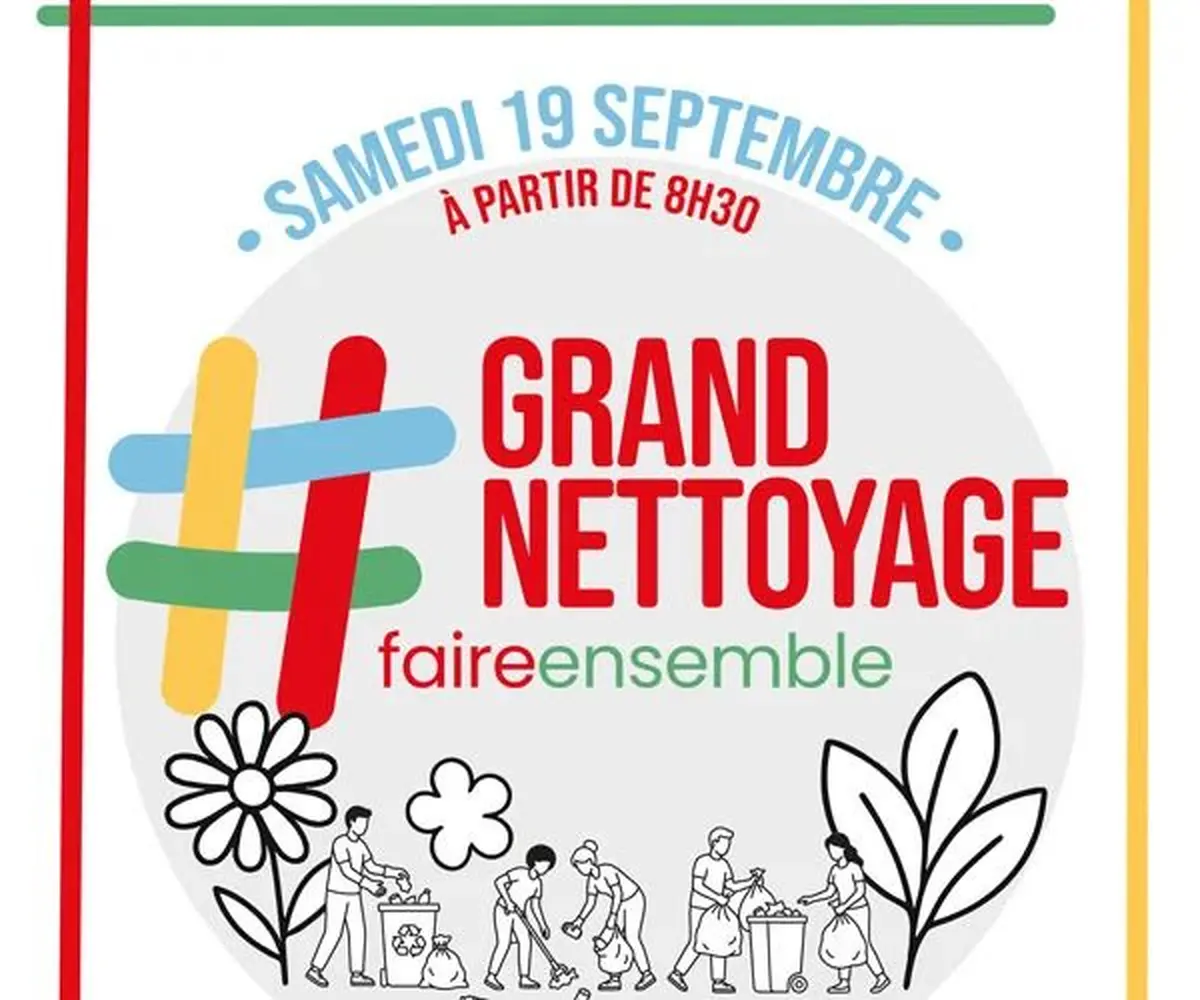 Grand nettoyage #FaireEnsemble